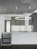 Okrągła lampa wisząca JACA LE42767 do pokoju LED 70W 2700-6000K biała