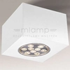 LAMPA sufitowa TAMBA 7061 Shilo kwadratowa OPRAWA metalowa downlight kostka cube biała