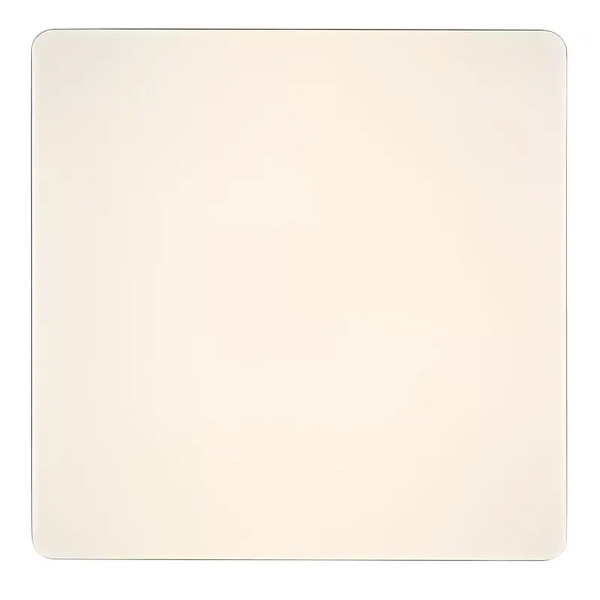 Kwadratowy plafon ULLY 48025OBSH Globo LED 24W 2700-6500K biały czarny