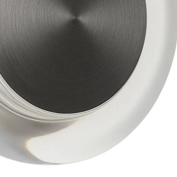 Okrągły kinkiet ścienny ALEXANDRIA WALL AZ7171 LED 8W 3000K tytanowy
