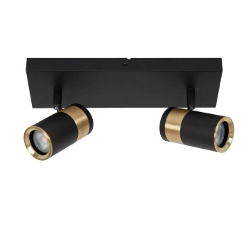 Regulowana lampa sufitowa do salonu GORIK 53909/02/30 czarny złoty