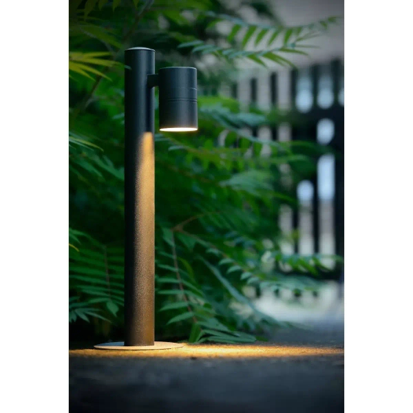 Stojąca lampa ogrodowa ARNE-LED 14867/49/30 Lucide IP44 metalowa czarna