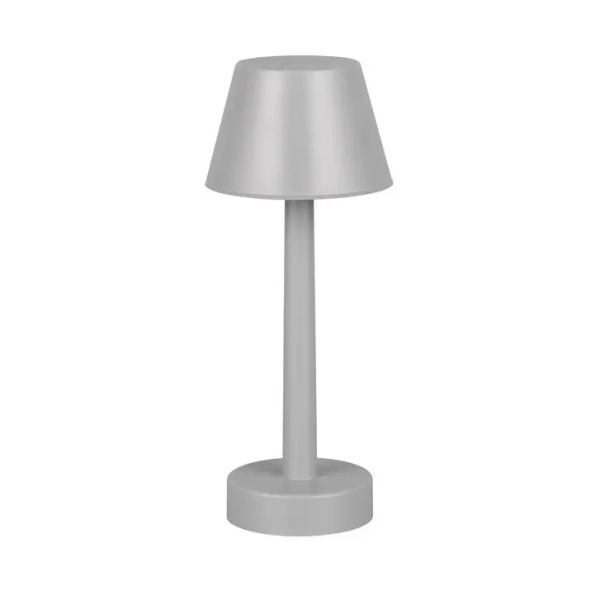 Stolikowa lampa na taras VIDAL R54991177 LED 1,5W 3000K IP44 szara