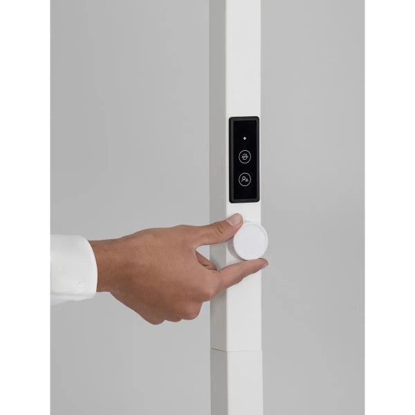 Podłogowa lampa dotykowa CENZIRA LE45413 LED 77W 4000K na biurko biała