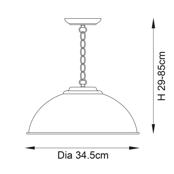 Industrialna lampa wisząca Colman COLMAN-BL do jadalni czarny złoty