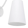 Lampa ścienna na peszlu Wire 2445 TK Lighting z włącznikiem białą