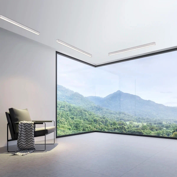 Sufitowa lampa sterowana pilotem PURE-LINES biała 6021-95 1xLED 18W 2700-5000K belka
