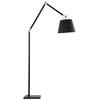 Lampa stojąca Zyta AZ4193+AZ2600 abażurowa z regulacją do sypialni czarna