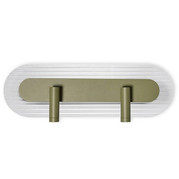 Salonowa lampa ścienna Riflo RIWD614002 LED 4,8W 3000K oliwkowa