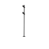 Zewnętrzna lampa stojąca SALVIRA LE75168 LED 13W 3000K IP65 czarna