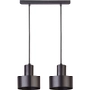 LAMPA wisząca RIF 30898 Sigma metalowa OPRAWA industrialny ZWIS na listwie czarny