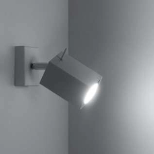 Kinkiet LAMPA ścienna SL.0095 metalowa OPRAWA regulowany reflektorek biały