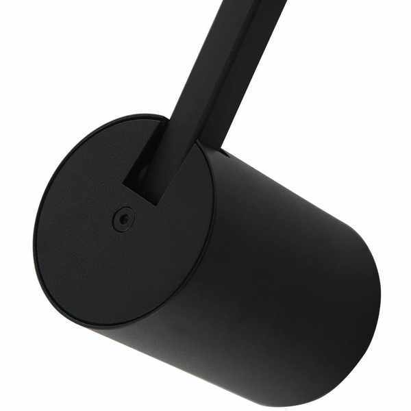 LAMPA sufitowa Tuka Nero L Orlicki Design regulowana OPRAWA metalowa downlight tuba czarna