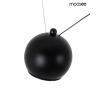 Wisząca lampa pająk OCTO czarna MSE1501100491 3xLED 30W 3000K kulista