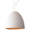 Wisząca lampa kopuła Egg 10324 Nowodvorski zwis z metalu biały
