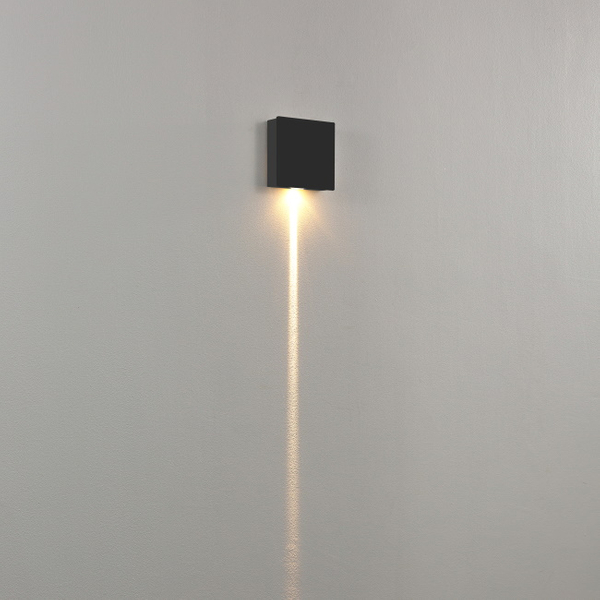 Naścienna lampa Mollis 616001203 Elkim LED 1W 4000K square czarna