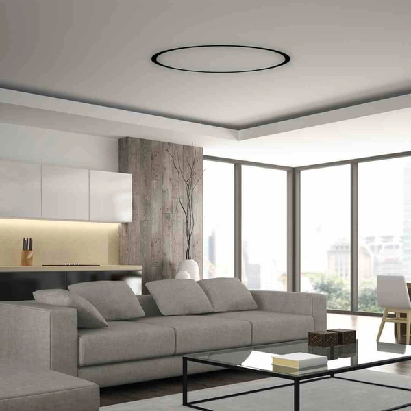 Okrągła szyna podtynkowa Magnetic Track ML8701 magnetyczna czarny