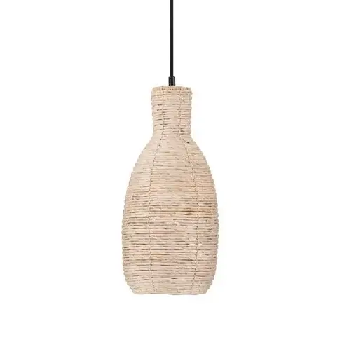 Wisząca lampa do salonu CASRELIO LE45377 boho sznurek naturalny