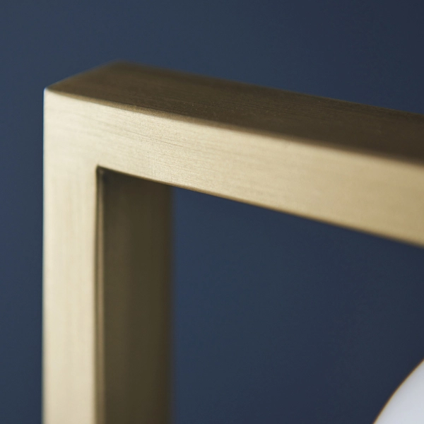 Lampa podłogowa frame L&-192494 Light& szklane kule złota