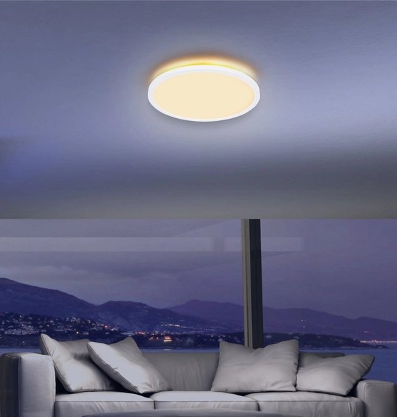 Lampa sufitowa ściemnialna Sapana 41562- 18W LED biała