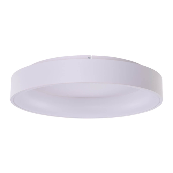 Natynkowa lampa metalowa Solvent LED 42W do holu biała