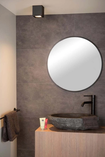 Kostka lampa sufitowa Aven 22963/01/30 zewnętrzna czarna cube