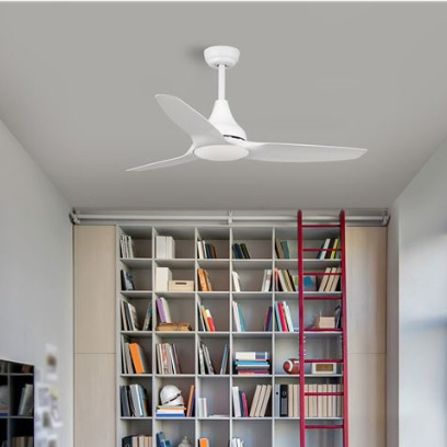 Wiatrak sufitowy SAGUNTO LE42551 OPRAWA lampowentylator LED 18W 3000K biały