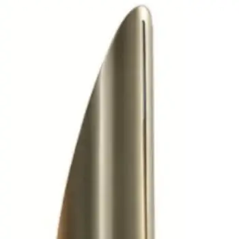 Metalowa lampa ścienna CGMITW1 tuba do przedpokoju mosiądz