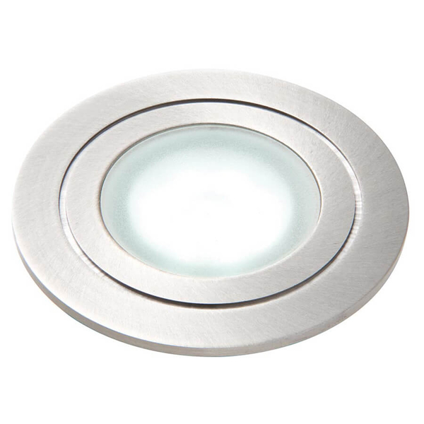 Okrągła lampa najazdowa Hayz 67361 LED 1,2W 6500K IP67 srebrny