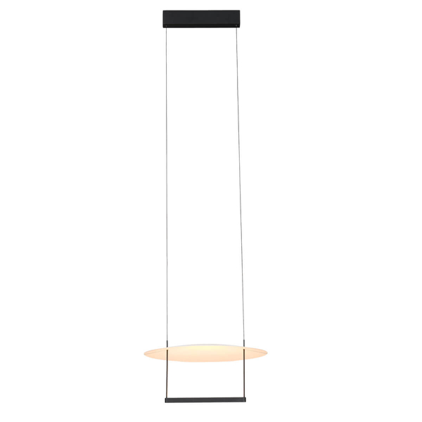 Wisząca lampa salonowa PORTOFINO AZ5636 Azzardo LED 23W 3000K biały czarny