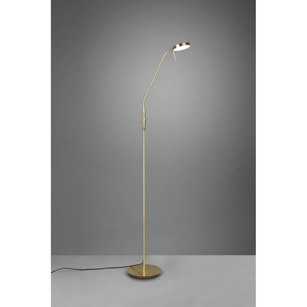 Ściemnialna lampa podłogowa NEMIO DL108423310 LED 12W 2300-4000K złoty