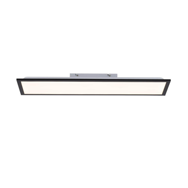 Sypialniana lampa sufitowa Flat LED 14W 3000K prostokąt czarny