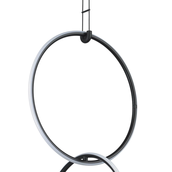 Pierścieniowy zwis Coco ST-10339P/3H Step LED 43W 3000K koła czarne