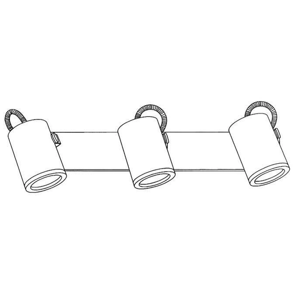 Kinkiet LAMPA ścienna LUX 105475 Markslojd metalowa OPRAWA łazienkowa listwa reflektorki tuby IP44 stal