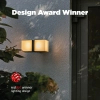 Zewnętrzna LAMPA elewacyjna CUBA 5193801012 Lutec regulowana OPRAWA kinkiet LED 23W 3000K metalowy IP54 czarny