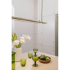 Zwisowa lampa do jadalni Senkei SNB61414P2 LED 24W 3000K oliwkowa