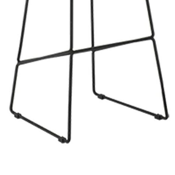 Krzesło barowe Dot bar MH-006H-B-H75 Moos hoker loftowy czarny outlet