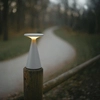 Zewnętrzna lampa stolikowa FUNGHI T0064 LED 1,6W 2700K IP44 szara
