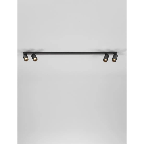 Sufitowa lampa z regulacją FALORIA LE45651 metalowe tubki czarne