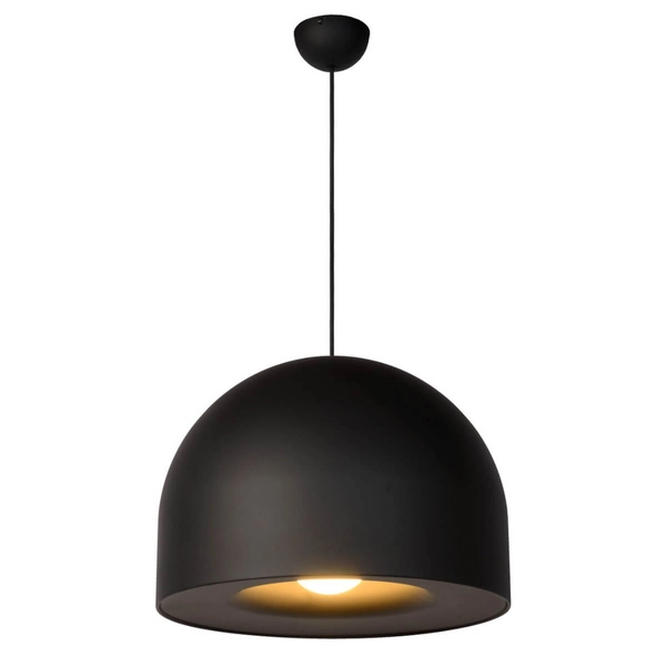 Lampa zwisająca Akron 20421/01/30 Lucide kopuła do gabinetu czarna