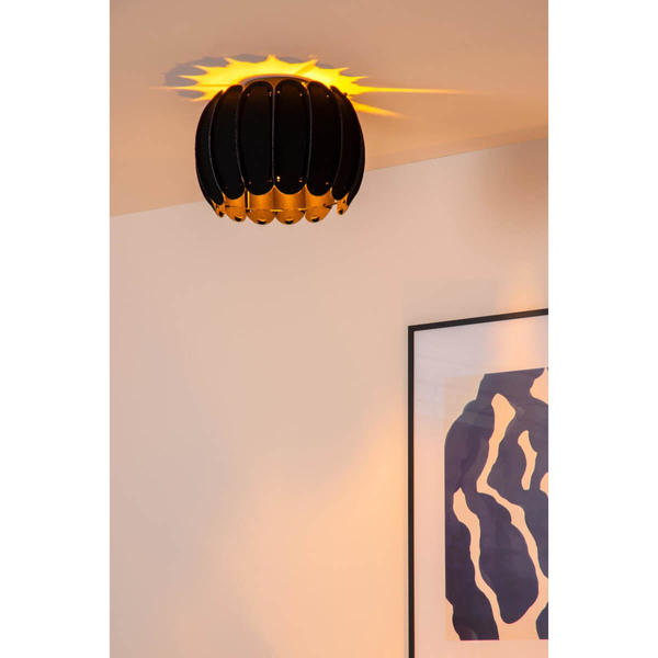 Lampa sufitowa Spencer 34145/30/30 filc do przedpokoju czarna