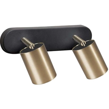 Kinkiet LAMPA ścienna EYE SPOT 8817 Nowodvorski industrialna OPRAWA metalowe reflektorki regulowane tuby mosiężne czarne