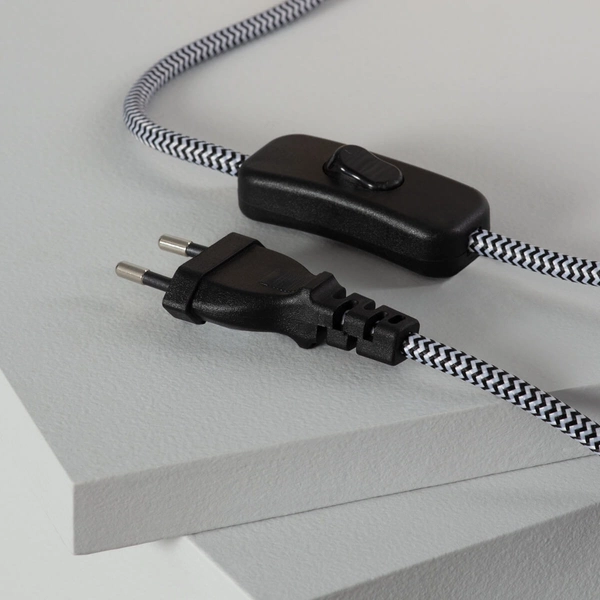 Podłogowa lampa ze stolikiem Meblo ABR-SLMEBLO-G9 brązowy marmur biały