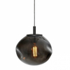 Nowoczesna lampa wisząca AVIA 11154108 Kaspa szklana czarna