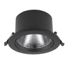 Wpustowa lampa punktowa Egina 10557 Nowodvorski LED 15W 3000K oczko czarna
