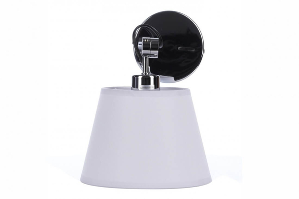 Loftowa lampa ścienna Zyta AZ1533 Azzardo kinkiet z regulacją biała chrom