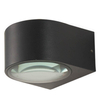 Kinkiet zewnętrzny na elewację Pesaro OWL-8082-4K Italux LED 10W 4000K IP54 czarny