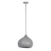 Wisząca lampa salonowa MAURO 41126 nad stół szary