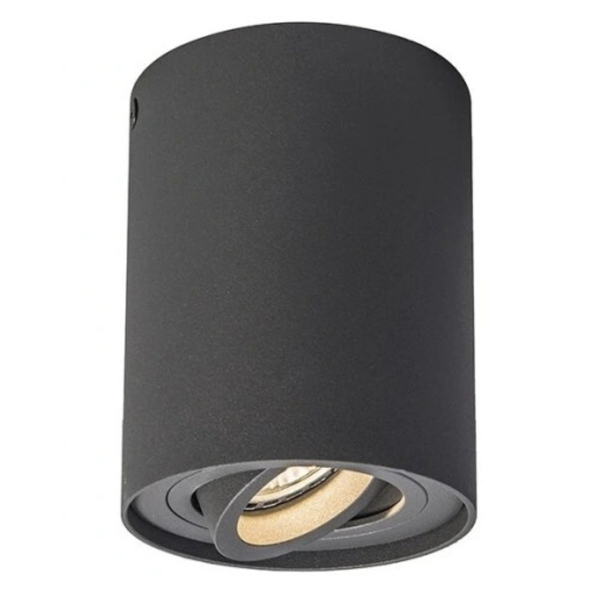 Downlight lampa sufitowa CGSPOTIK115BK ruchoma tuba czarna