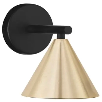 Naścienna lampa modernistyczna SALVADO LE45596 złota